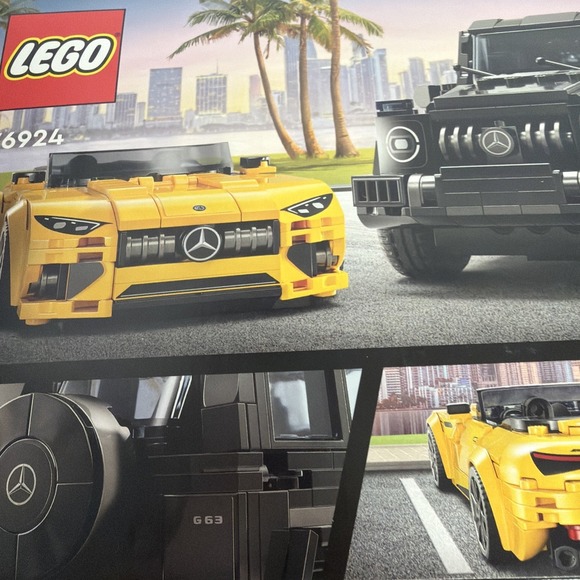 LEGO SPEED CHAMPIONS: Mercedes-AMG G 63 & Mercedes-AMG Sl 63 (76924) - Picture 9 of 10